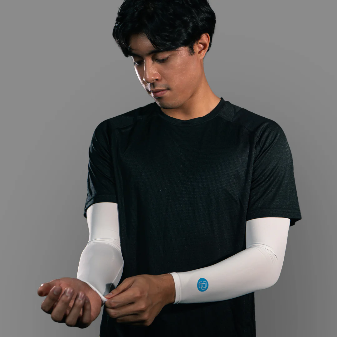 SParms UPF50+ Arm Sleeves (White, Pair) - Image 10