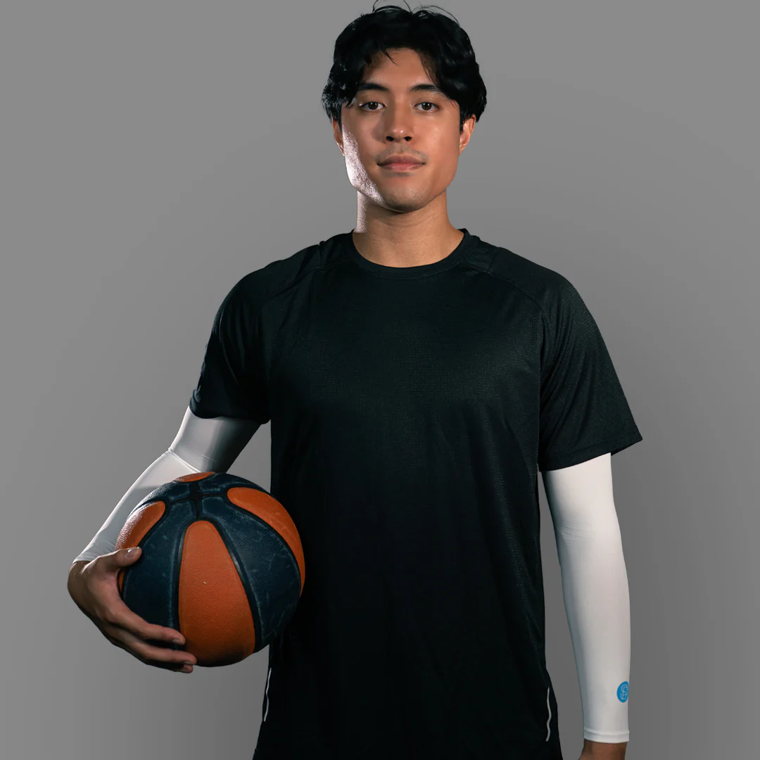 SParms UPF50+ Arm Sleeves (White, Pair) - Image 12