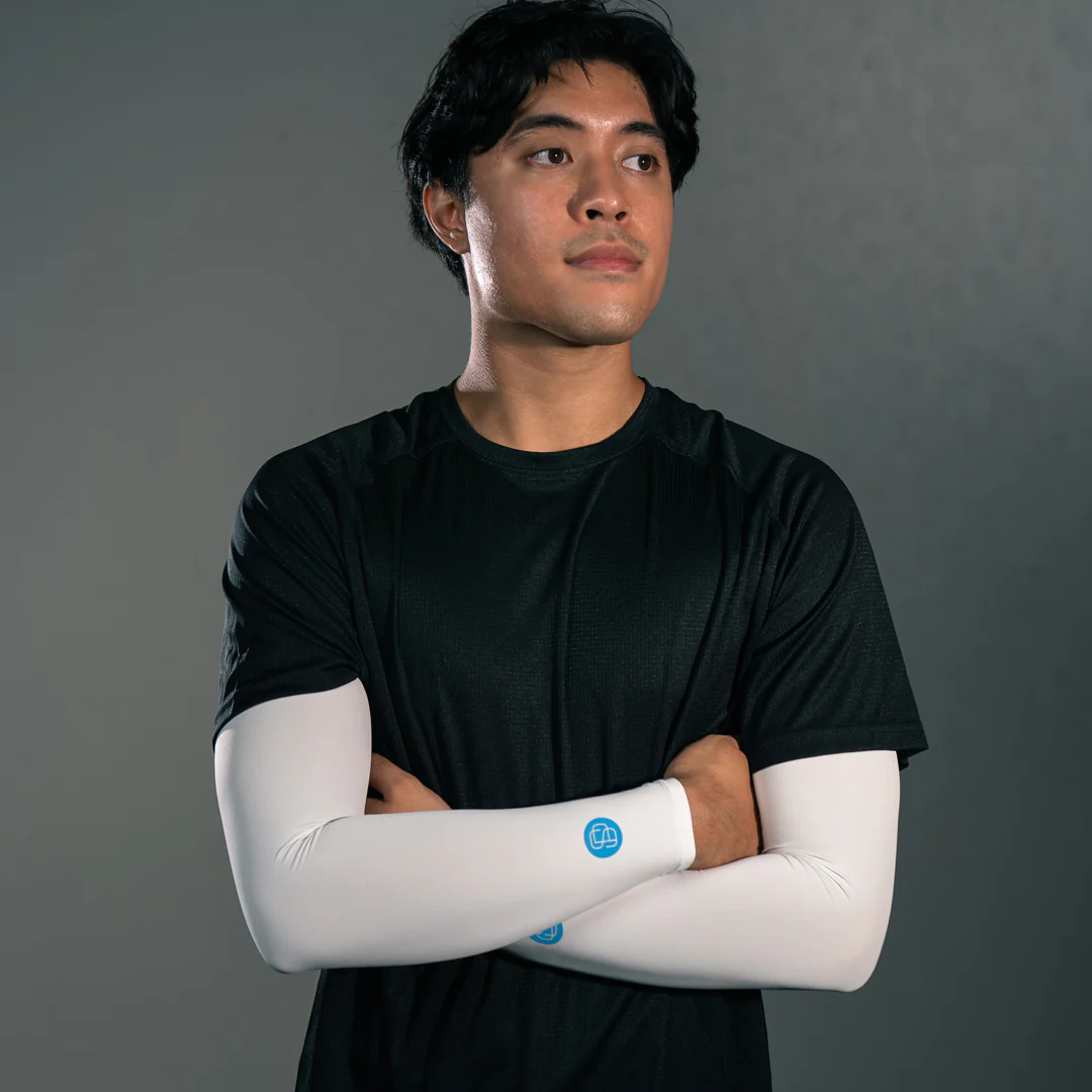 SParms UPF50+ Arm Sleeves (White, Pair) - Image 11