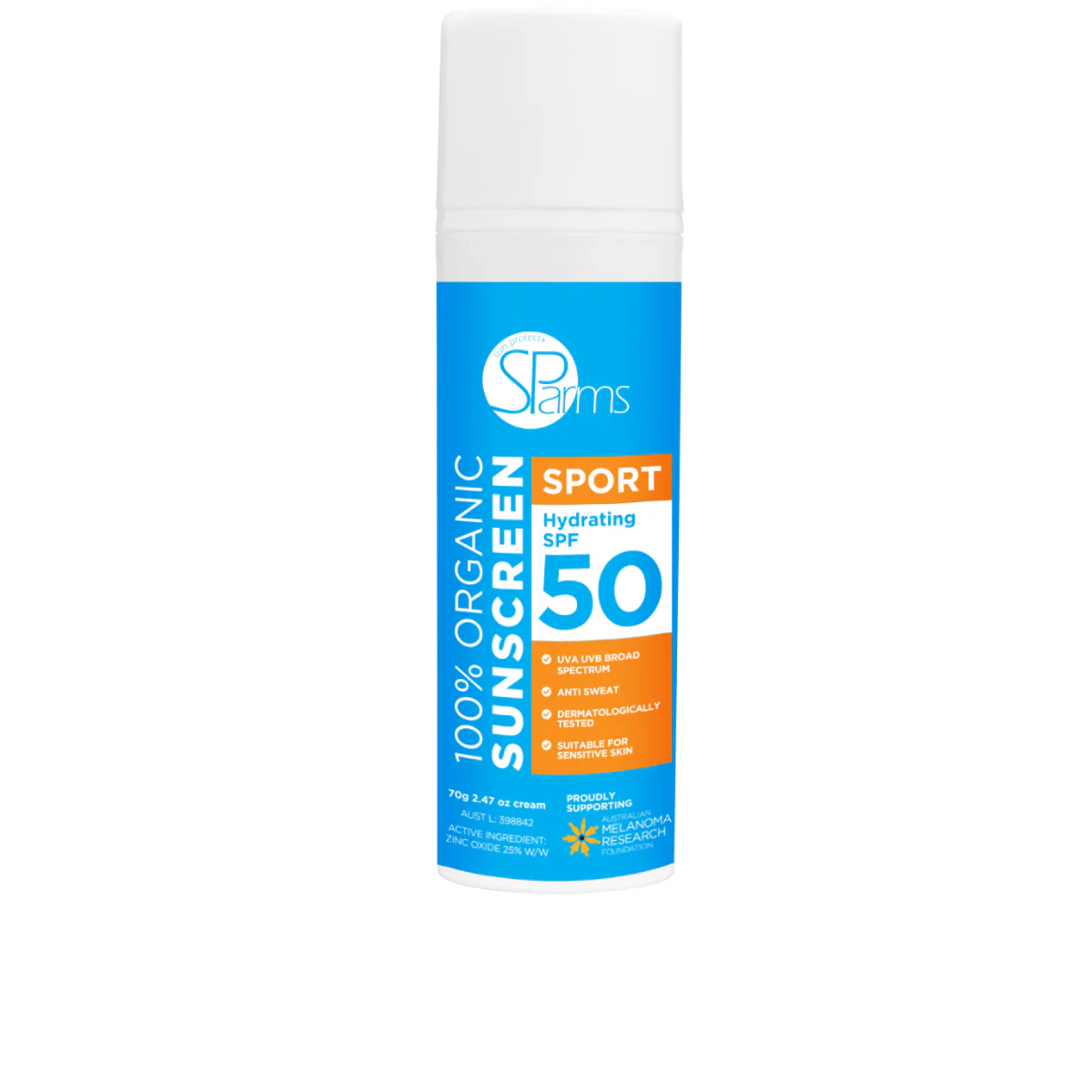 100% Organic Sunscreen - Sport - Image 12