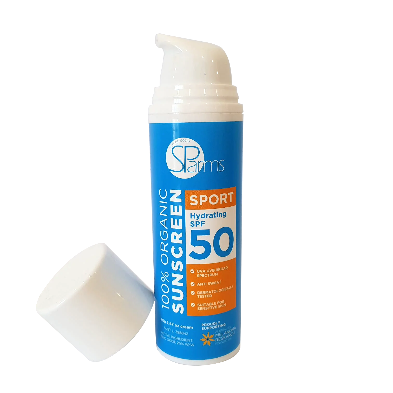 100% Organic Sunscreen - Sport - Image 23