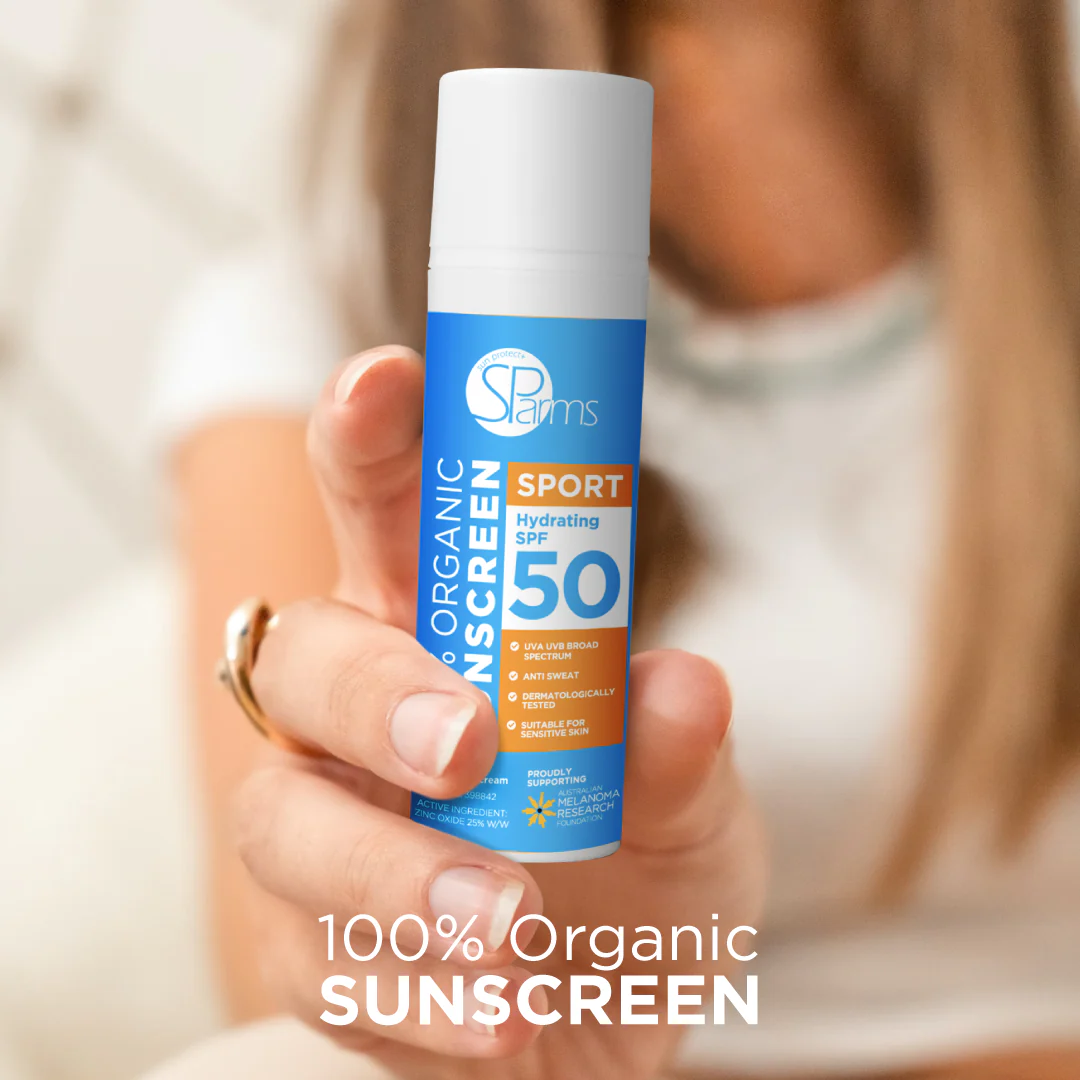 100% Organic Sunscreen - Sport - Image 25